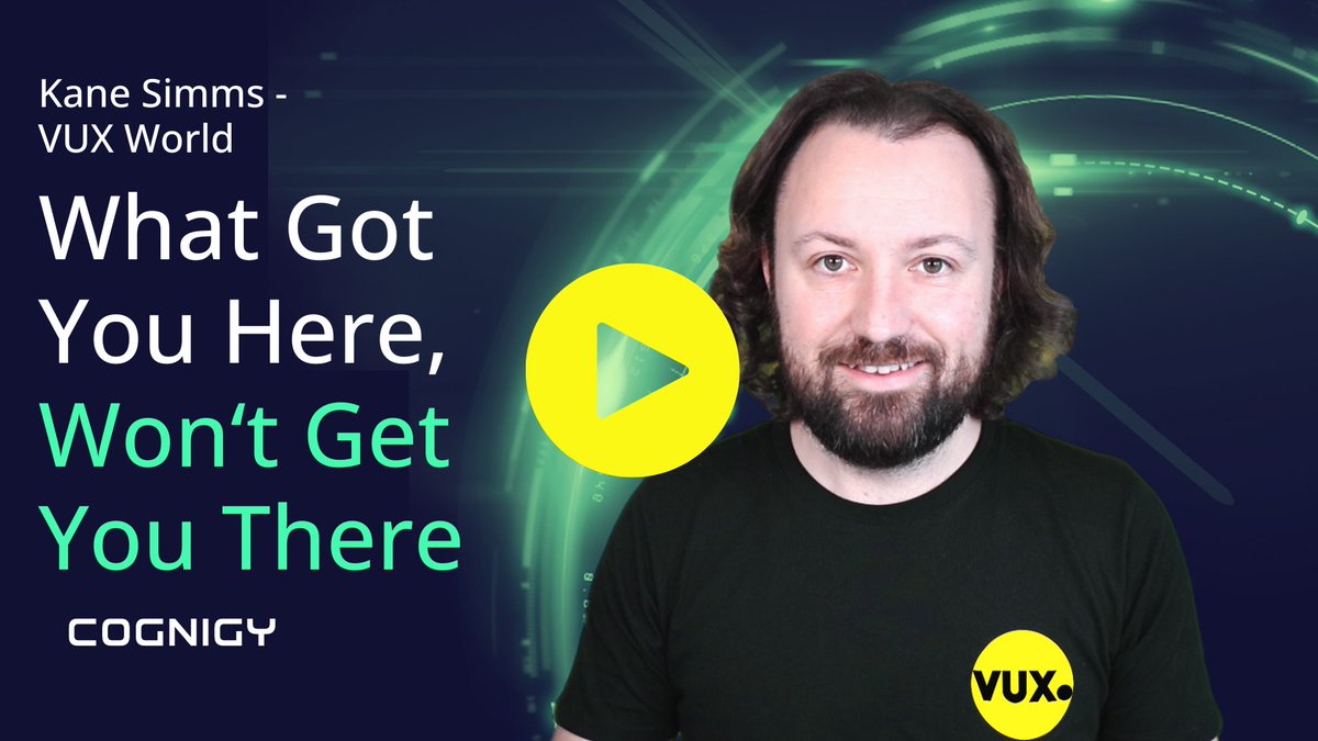 🌟 Check out these insights from Kane Simms, CEO & Founder of VUX World, and discover how you can drive success with Conversational AI initiatives in your enterprise. Explore the blog and video now: hubs.la/Q02sqmCw0 #Cognigy #CXS2024 #VUXWorld