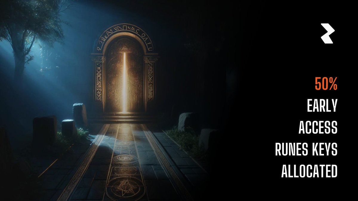 𝗧𝗶𝗰𝗸, 𝘁𝗼𝗰𝗸.. ⌛

🔸 50% of the Runes Keys Early Access allocation has been spoken for.

🔸 30K+ are taking part in the Early Access Program, 1000+ have already secured their Runes Key.

ꄗ  Join now: runemine.com