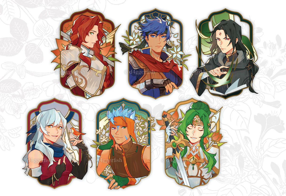 tellius charms will be available for PO starting tomorrow at @TheEmblemCon!
