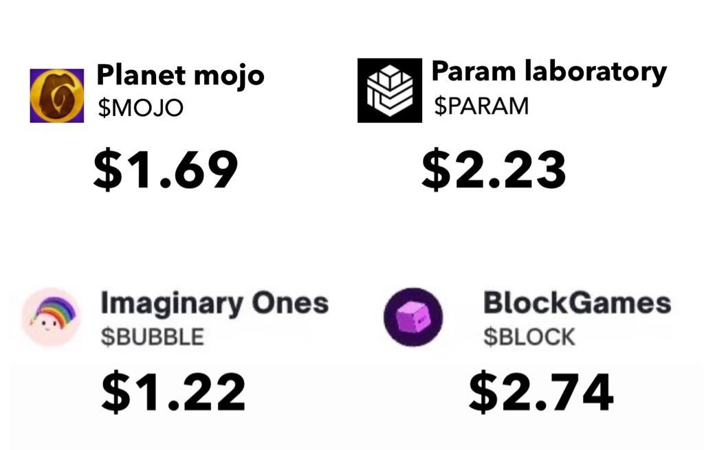 Dont fade free money 🤑Lets engage $MOJO is cooking
@WeArePlanetMojo
$PARAM $BUBBLE $RICY $BEYOND $TRIP
@ParamLaboratory
@Imaginary_Ones

@ricyofficial
@PlayGroundCorp
@PlayOverTrip
#SB19_KEN #SB19_STELL #GetWellSoonHyein #FrancineDiaz #KimChiu #SB19GENTO