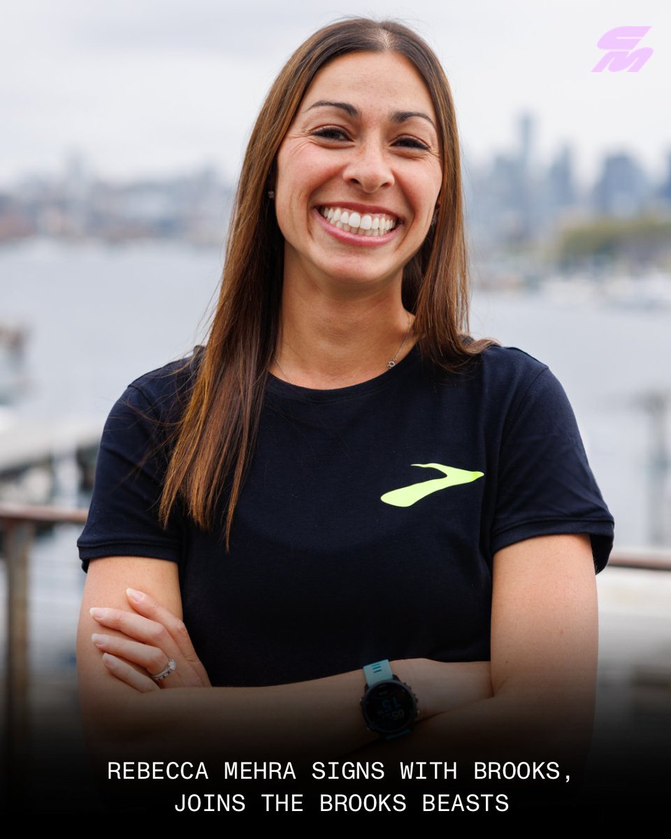 ✍🏻 800m and 1500m specialist @rebecca_mehra has signed with @brooksrunning and joined the @BeastsTC to train under coach @dtmack. 🗣️ “It’s been such a blast to train with the Beasts the past few months, and I am honored to now officially be a part of the group. Training with the