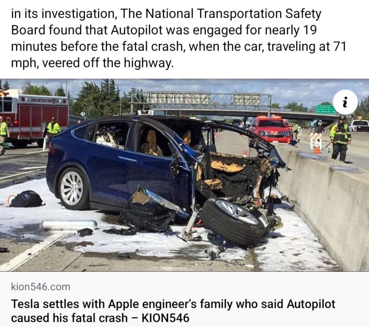 Really sad. I would never trust Teslas autopilot. Seen too many crashes and failures. Ford blue cruise is so much safer.