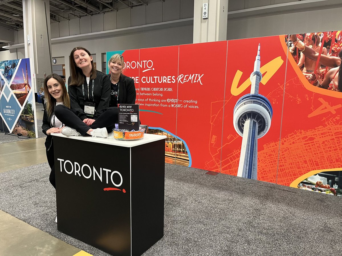 Today in Washington, D.C., Team Toronto is proudly representing our vibrant city and its exceptional offerings for meetings and events. Swing by Booth 322 at the Destination Showcase to discover why Toronto is the ultimate destination for your next meeting! #BEIW2024