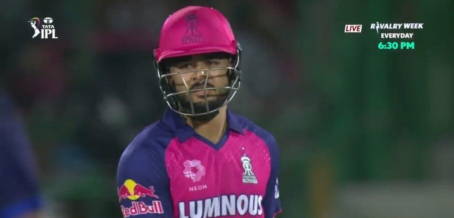 mufaddal_vohra's tweet photo. Riyan Parag in the last 15 T20 innings:

45 (19), 61(34), 76*(37), 53*(29), 77(39), 72(36), 57*(33), 50*(31), 12(10), 8(10), 43(29), 84*(45), 54*(39), 4(4), 76(48).

- 771 runs at an average of 90 and 170.7 Strike Rate. 💥 https://t.co/jxjF1QTZCD