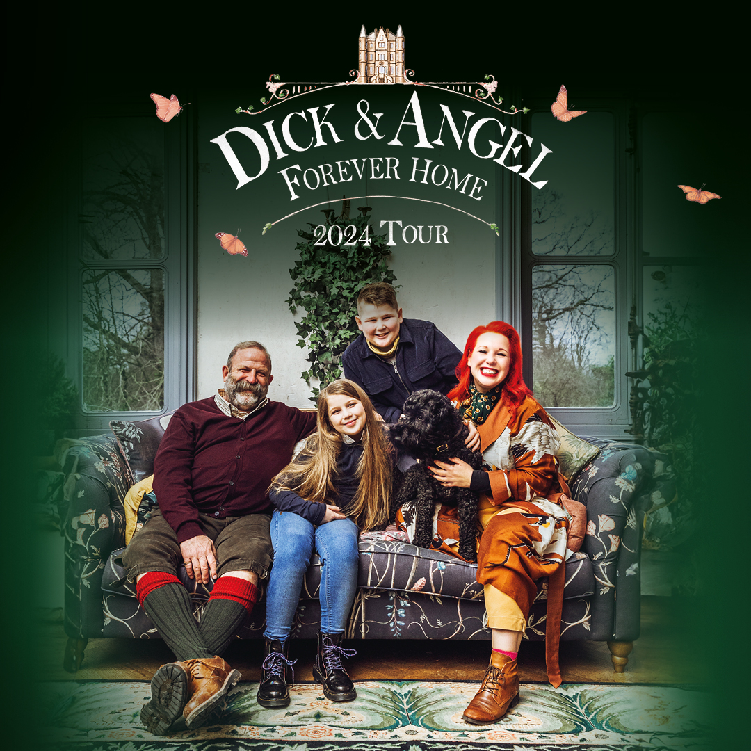 Experience the chateau like never before when Dick and Angel: Forever Home (avec le nitty gritty) comes to Stockton Globe this October 🏡 📆 Fri 25 Oct 🎟️ atgtix.co/3MZl9IQ