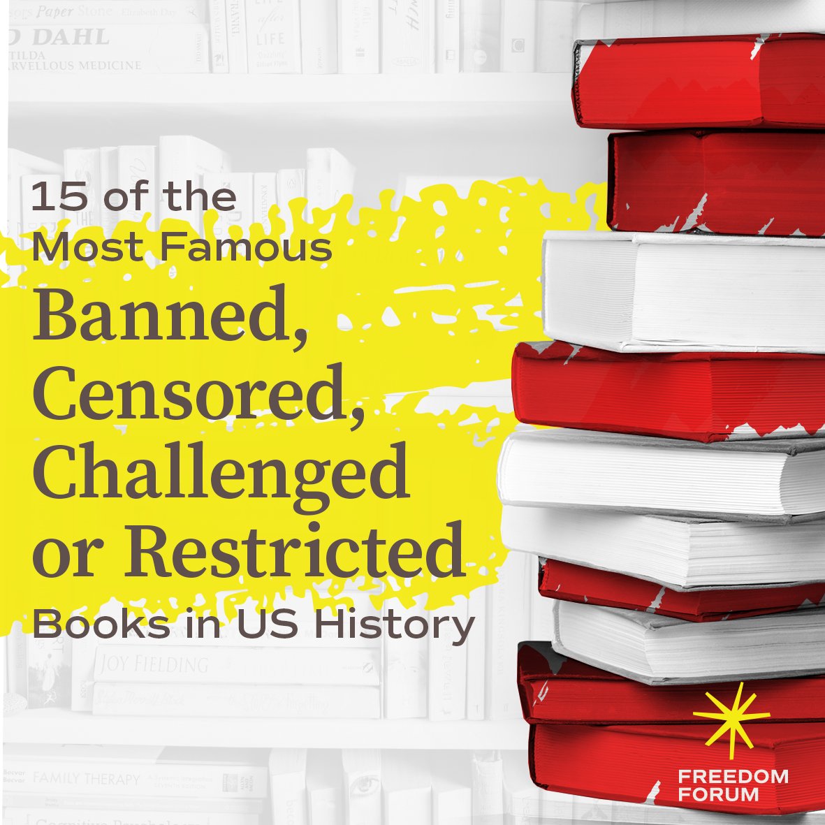 From the Adventures of Huckleberry Finn to the Harry Potter series, the list of famous literary works that have been banned, censored, challenged or restricted in the U.S. over the years may surprise you. ➡️ bit.ly/4cQy6Qv