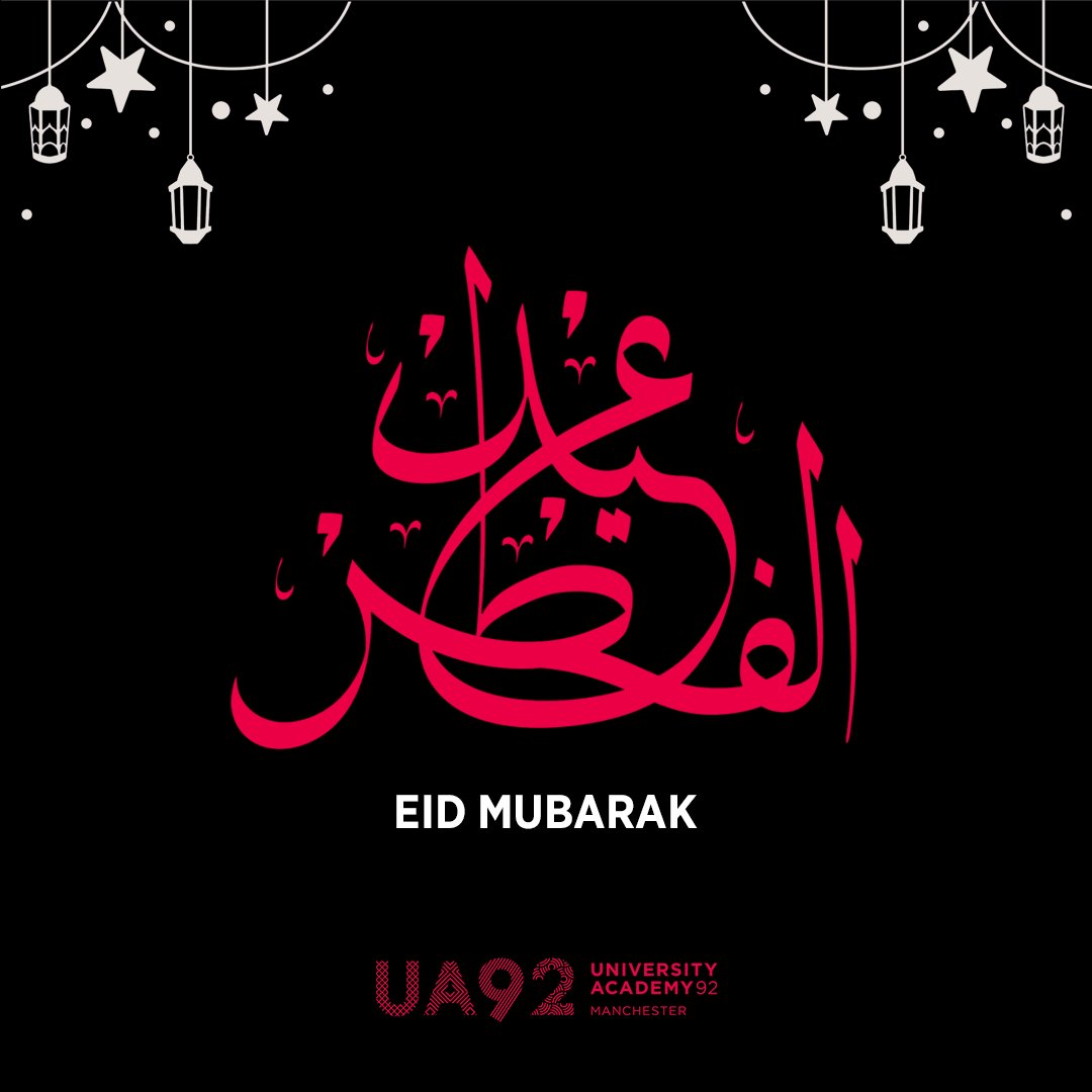 Eid Mubarak to all of our of staff and students celebrating 🌙✨