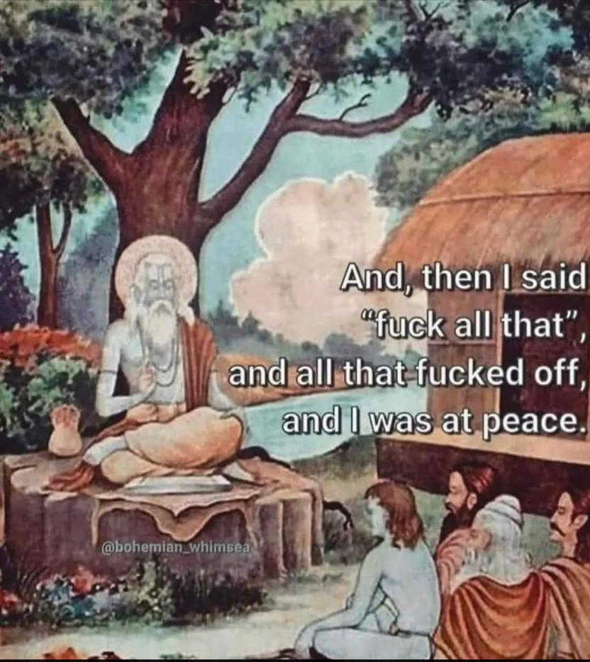 Pretty much how I feel right now about:   

#BigFood #BigPharma #politics #modernmedicine #dietaryregulators #CICO #HFCS #covid #weightlossdrugs #masks #junkfood #veganism #schoollunchprograms #lowfat #monsantos #flouride #statins 👇