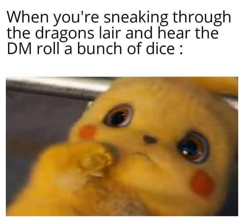 Oh no.... time to back away slowly.
#dndmemes #dndmeme #dndthings