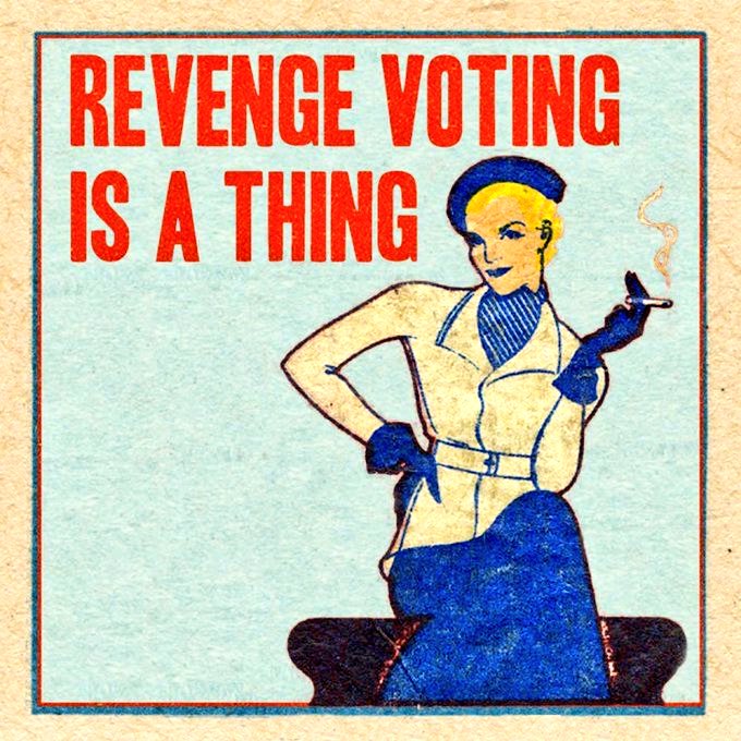 #RevengeVotingIsAThingIn2024 ♀️ VOTE BLUE DOWN BALLOT bc We can't Stop this outrageous Political #GOPWarOnWomen & #GOPWarOnDemocracy Unless We VOTERS FLIP the HOUSE BLUE Unless VOTERS KEEP the SENATE BLUE & Give BIDEN 4 More Yrs #BidenHarris4MoreYears #VoteBlueDownBallot In 2024