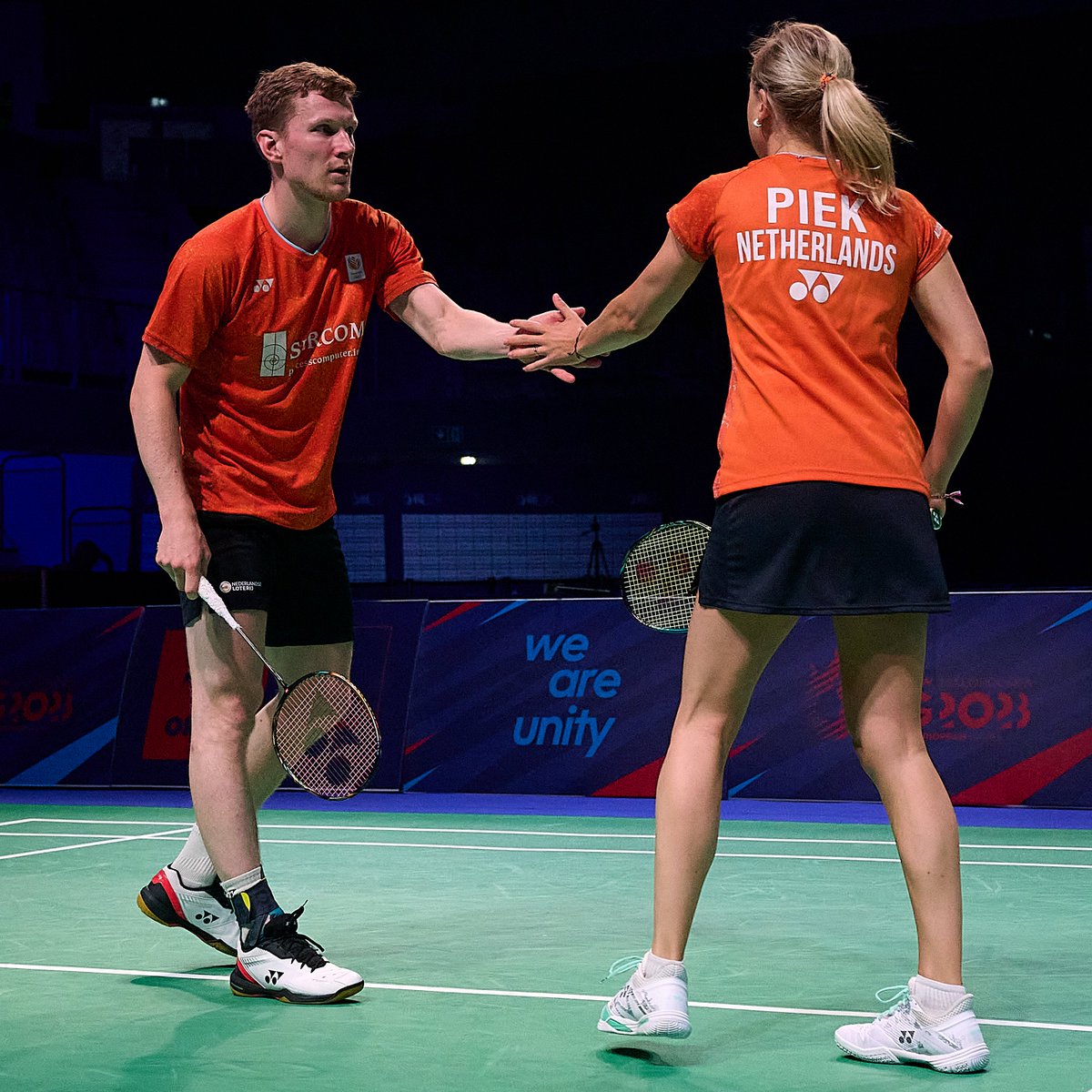 Robin en Selena starten in het gemengde dubbelspel met een lekkere overwinning 💪

Ze rekenen in twee sets af met het Schotse duo en plaatsen zich voor de kwartfinales! 

#TeamNL