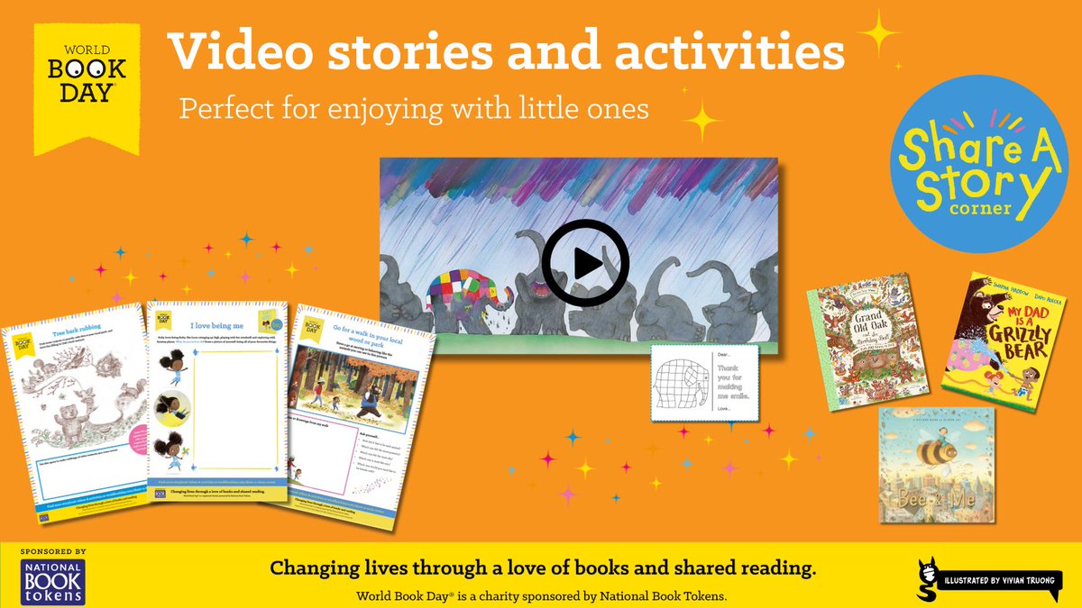 Welcome to our Share a Story Corner, where you can snuggle up, get comfy and enjoy video stories of familiar favourites with your little ones: worldbookday.com/share-a-story-…