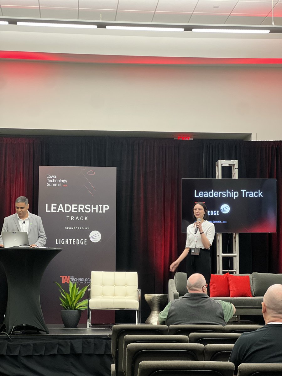 Lightedge's tweet image. We were honored to sponsor @TechnologyIowa “Strategies for Success: Unlocking the Potential of Tomorrow&apos;s Workforce” presentation yesterday. 

There was great value in the discussions between each of the panelists! 

#workforcedevelopment #IowaTechnologySummit2024 #UniteIowaTech
