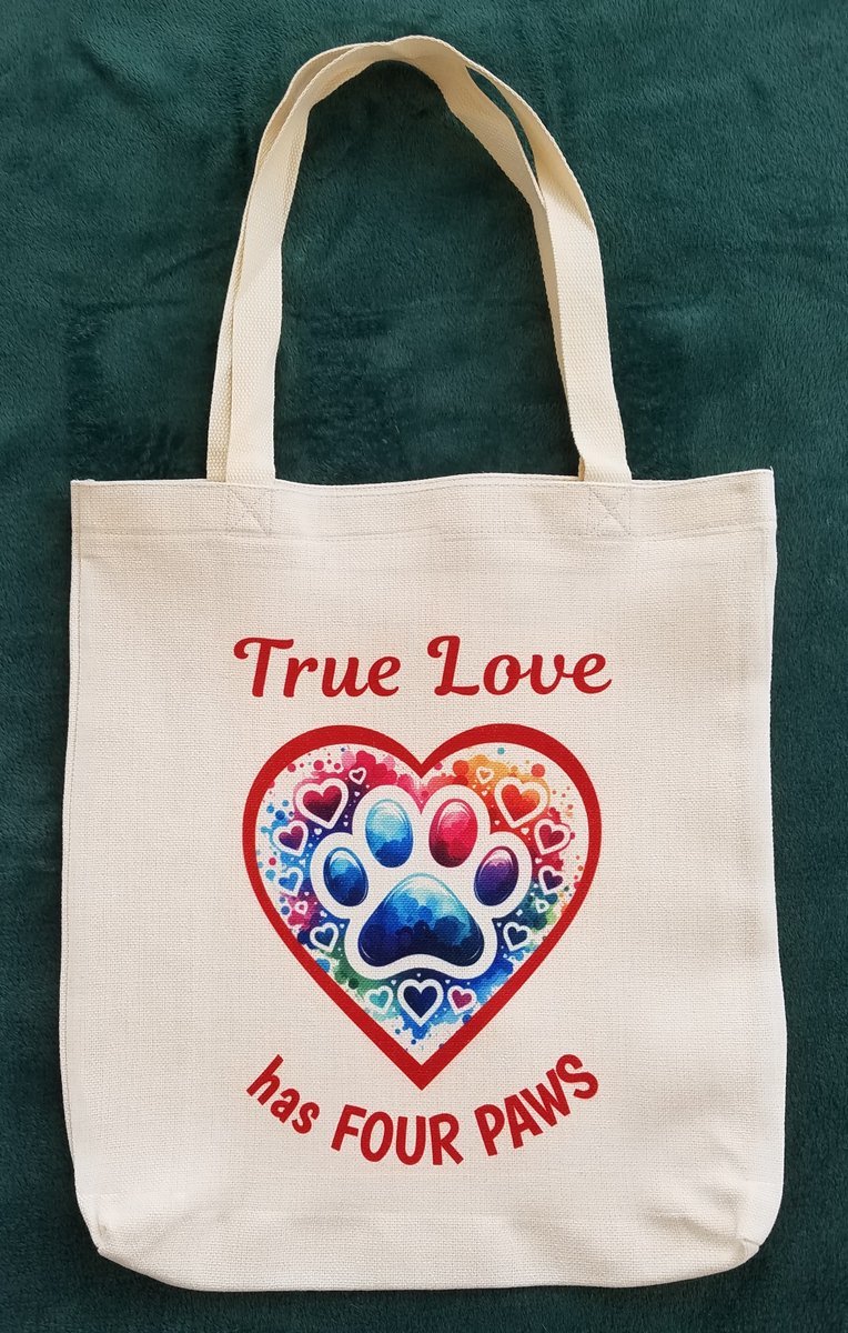 🎉 True Love Always #KindnessGiveaway !❤️ Sponsored by Pixie @Pixie_Tooth !💕 5 WINNERS By Random Drawing! WIN: True Love Has Fur Paws Tote Bag! ➡️To ENTER: Comment wif a Cute Pic of a Dog/Cat/Pet!😍 RETWEET💕 Ends WED 4/10 Midnight EST! 🥰❤️🐶 #dogsoftwitter #CatsOfTwitter #ZSHQ