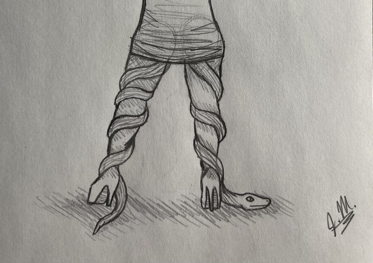 Violate

#pencildrawing #drawing #draw #pencilsketch #sketching #sketch #sketchdrawing #sketchbook #pencilart #pencilartist #art #artist #artistsontwitter #sketchart #sketchartist #illustration #illustrationartist #legs #snake #dress #animals #creepy #Surrealism #surrealart