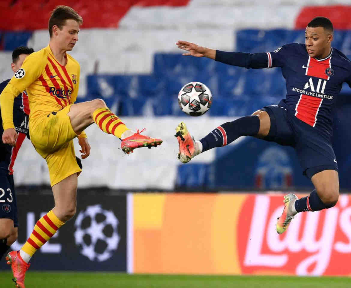 Barcelona’s last five games against PSG: 

• Draw 1-1 🤝
• Lose 1-4 ❌
• Win 6-1 ✅
• Lose 4-0 ❌
• Win 2-0 ✅

#fcblive #PSGBarça #UCL