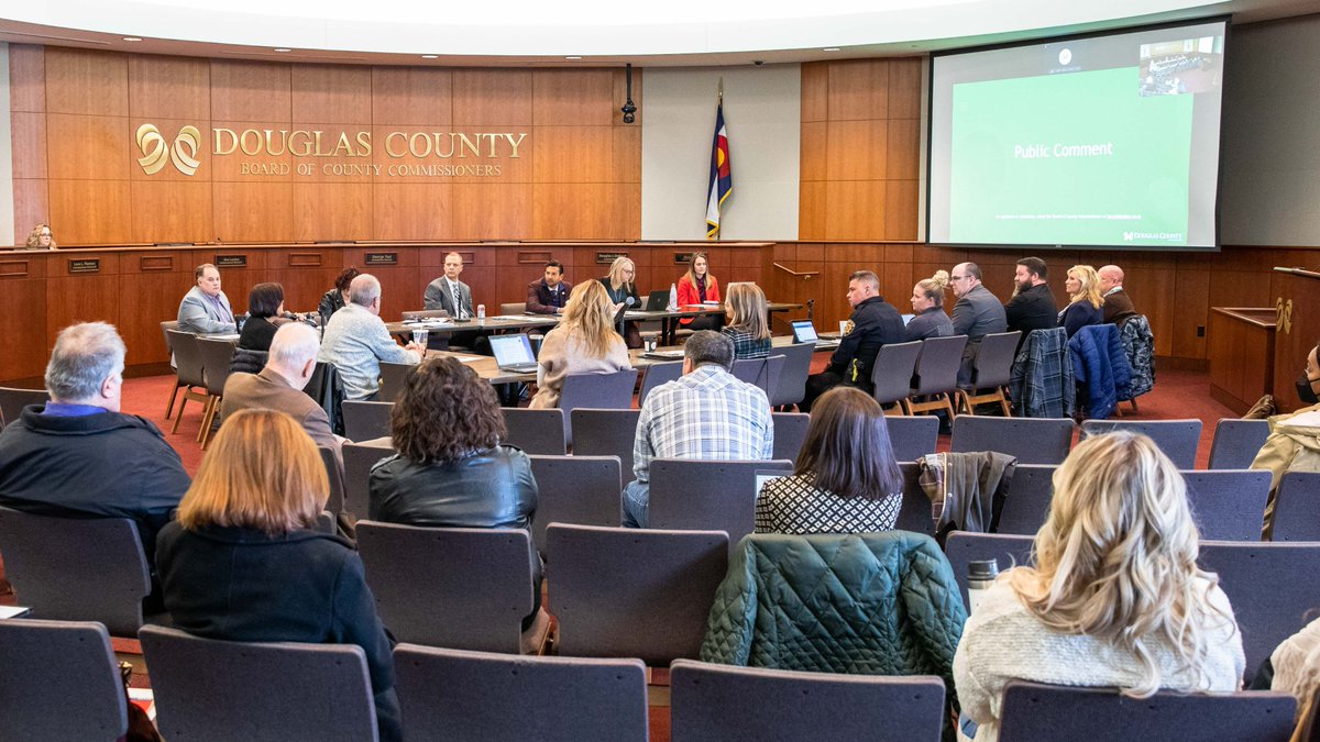 The Douglas County Homeless Initiative Executive Committee meets on the second Thursday of each month from 9-10:30 a.m. Their next meeting is tomorrow, Thursday, April 11. Attend in person or watch live and participate by visiting our webpage: douglas.co.us/homeless-initi…