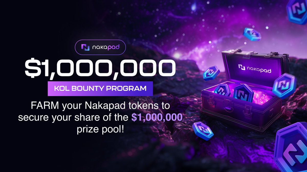 💸🚨 Attention Web3 Influencers! 🚨💸

👨‍💻Love crafting #crypto tweets, threads, or videos? It's your time to shine! 🤩

🚀 Join the Nakapad KOL Bounty Program & create content about Nakapad to tap into our $1,000,000 reward pool! 💰

🔗 Apply Today: link.nakapad.io/kol

🛸 Be…