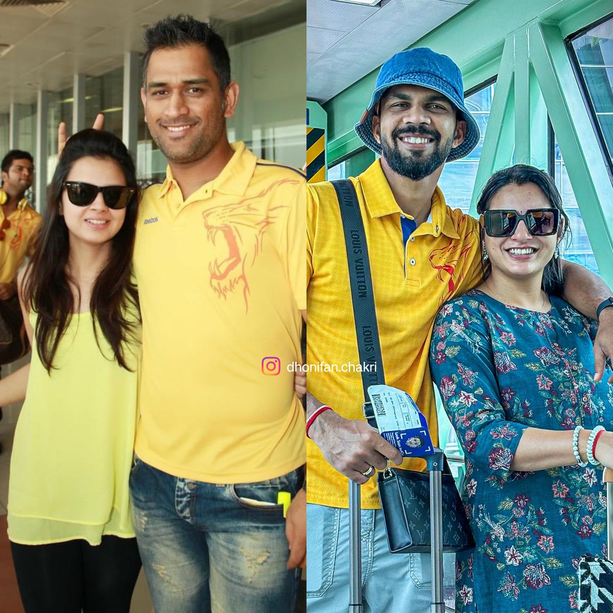 Mahi & Sakshi 💛

Rutu & Utkarshaa💛

#MSDhoni #RuturajGaikwad #WhistlePodu