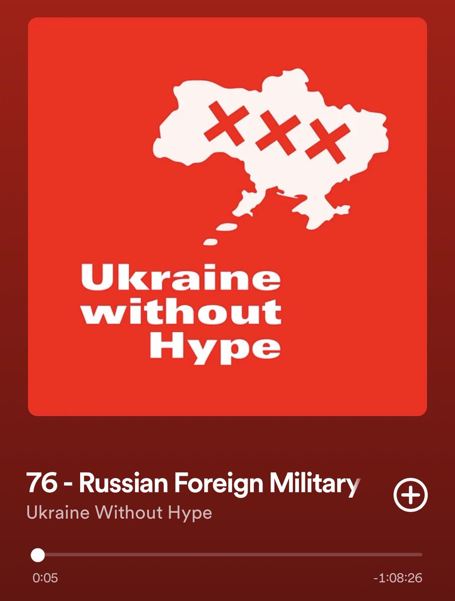 The new UWH just dropped, tune into one of my favorite English language Ukraine podcasts hosted by two absolute legends ❤️