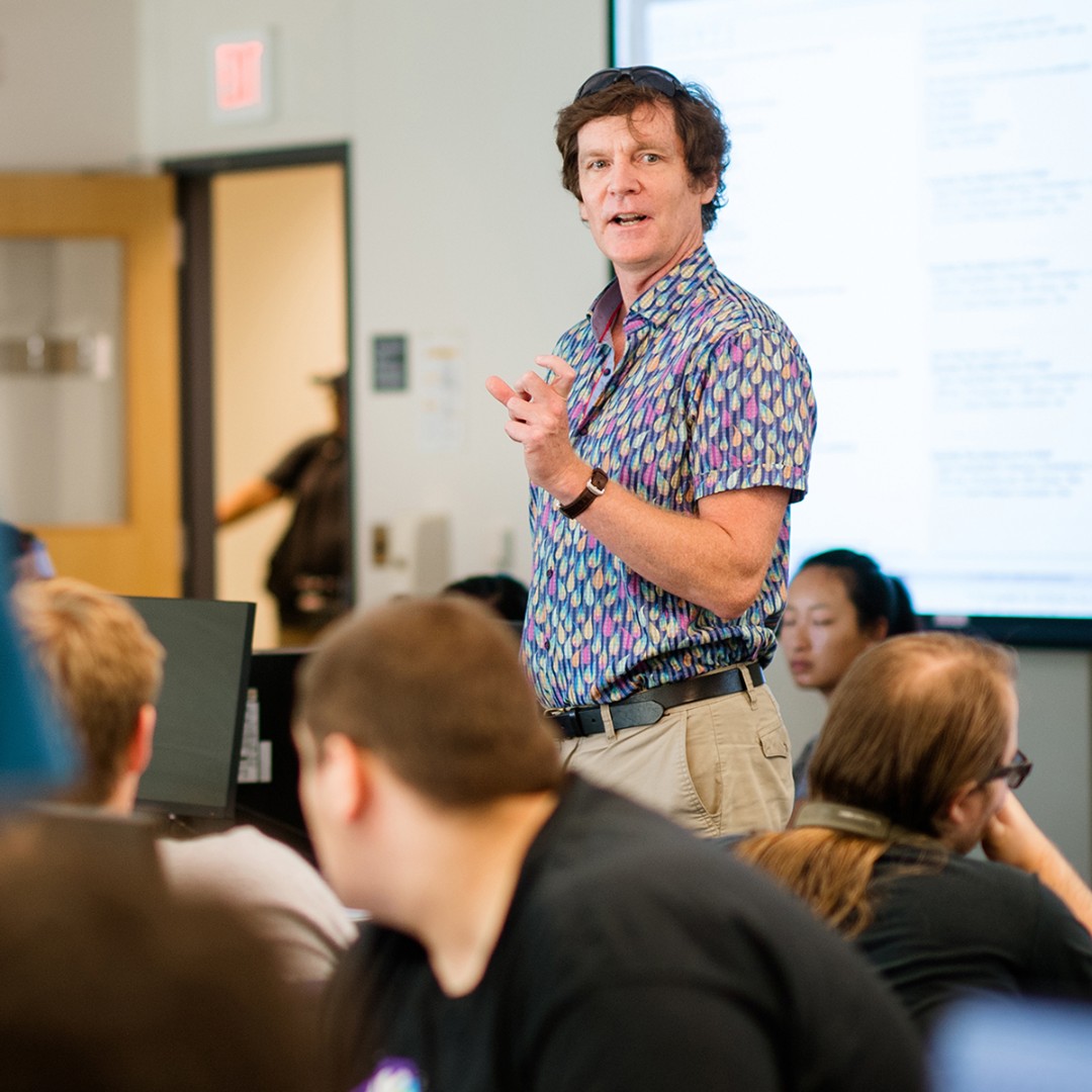 Congratulations to Charles Wallace (CS), who received the 2024 Michigan Distinguished Professor of the Year award for his outstanding contributions to the education of undergraduates. blogs.mtu.edu/computing/2024… @michigantech @masumichigan #michigantech #computing #computerscience