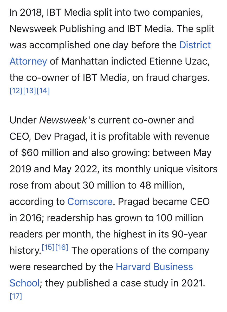 Hey Mr. Cunning Crow - Also indicate the history of #NewsWeek

Like Indian media had some credibility before sold journalists like you joined ‘em - #NewsWeek was much credible during #IndiraGandhi era post which it faced fraud charges in 2018, later to be acquired by #DevPragad…