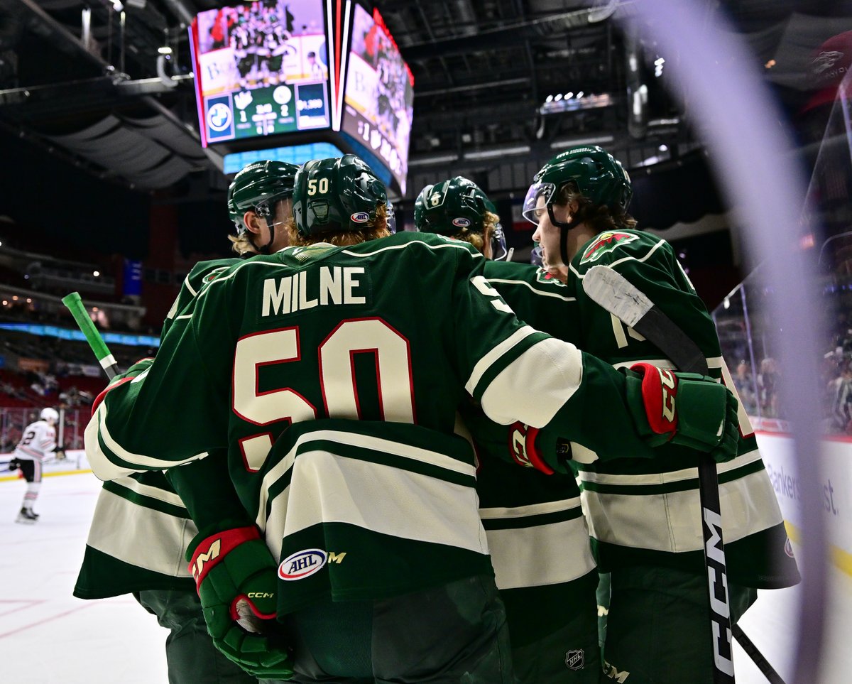 We're back at home next Wednesday for our last Winning Wednesday of the season! When the Wild win, everyone in attendance will get a free ticket to a future Iowa Wild game 🎉 Get your tickets now: pulse.ly/u3kpruyxvh