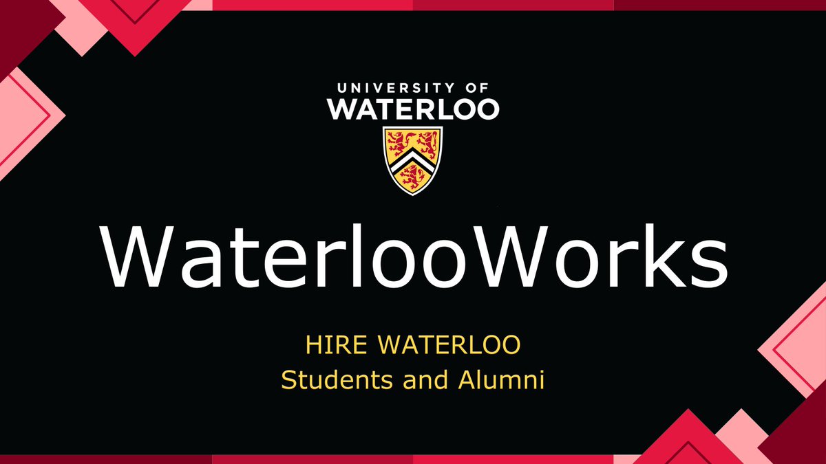 Are you an employer interested in hiring #WaterlooPharmacy grads? Visit Waterloo Works @HireWaterloo for more information: uwaterloo.ca/hire/waterloow…