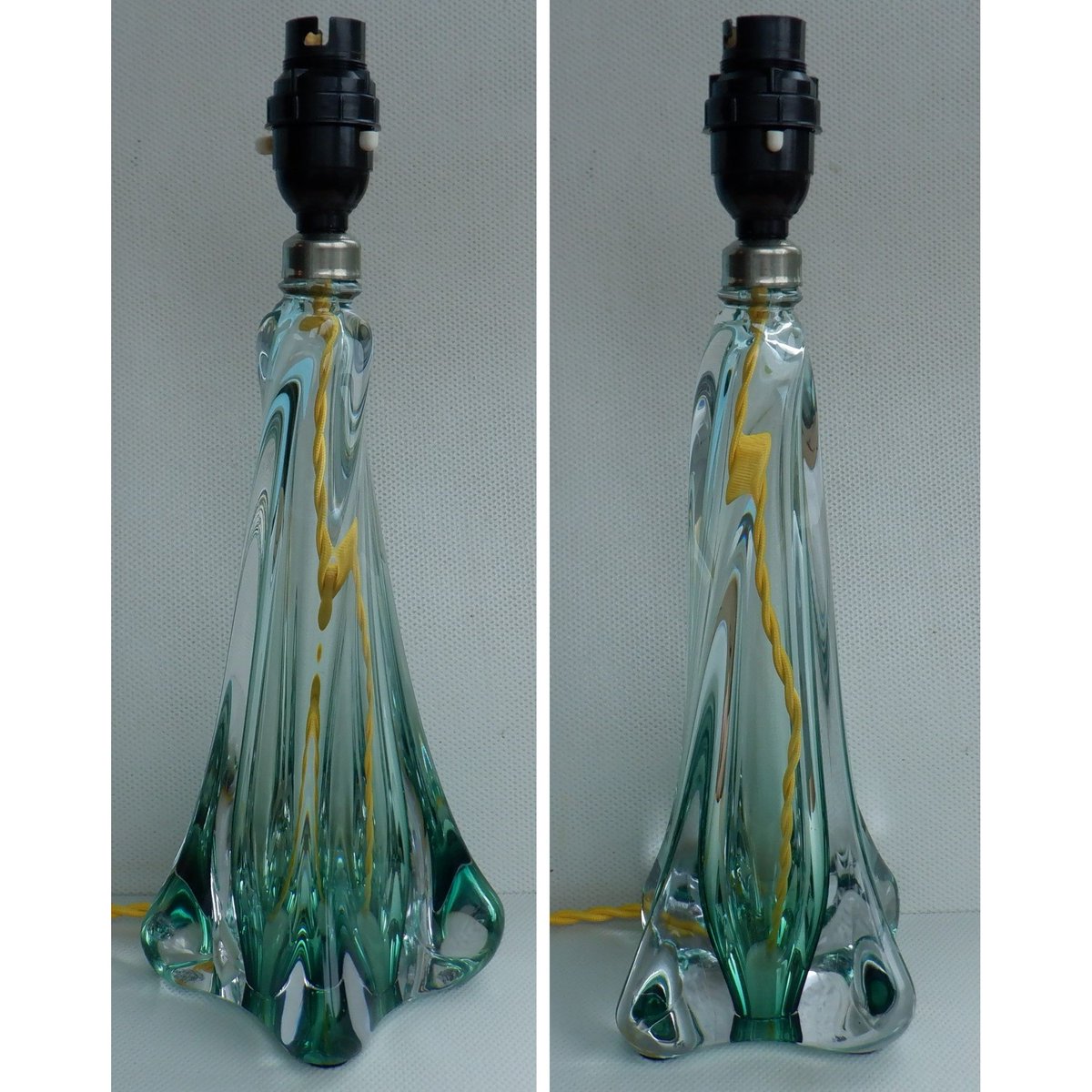A vintage crystal glass lamp signed Val St Lambert. 💡

🛒 ebay.co.uk/itm/3054966261…

#VintageShowAndSell