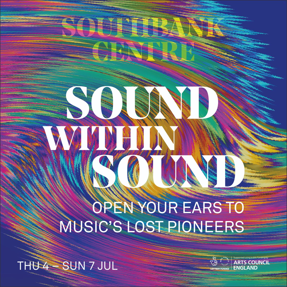 Ldn_Sinfonietta's tweet photo. We’re thrilled to be part of Sound Within Sound festival @southbankcentre! Open your ears to music’s lost pioneers with us this July🎵
Tickets go on sale 12 April at 10am!
#SoundWithinSound https://t.co/hmhN420zGs