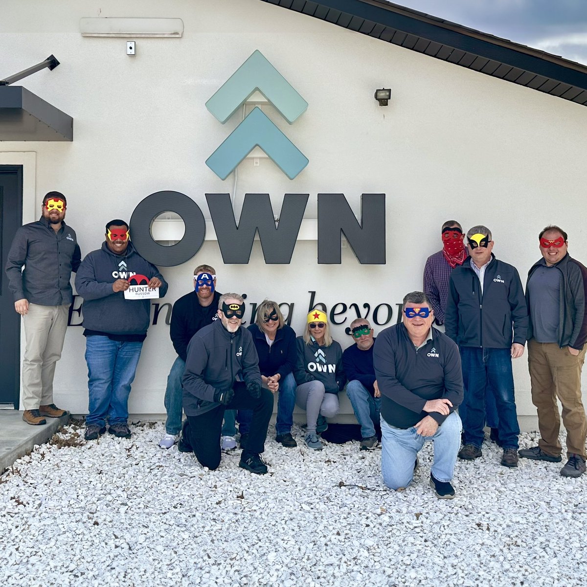 As we near the one-year anniversary of our rebrand to OWN, we're fully embracing OWN Spirit Week to celebrate our company principles! OWNers across our offices suited up as superheroes on Monday, proving that responsiveness is our superpower! #OWNAnniversary #OWNSpiritWeek