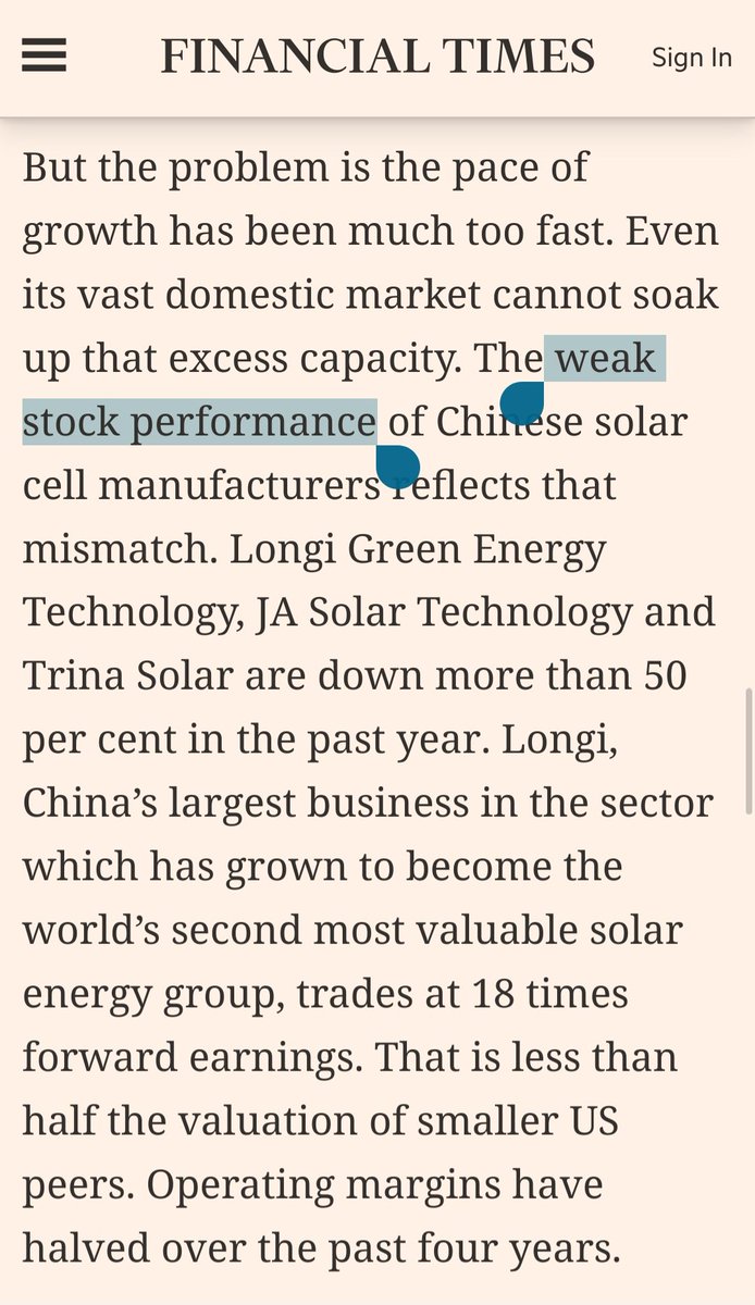 China is providing the conditions to save life on our planet from climate change, but Western investors are angry because 'shareholders suffered'. China's industrial policy and low profit margins have made solar panels extremely affordable for everyone... but at what cost?!