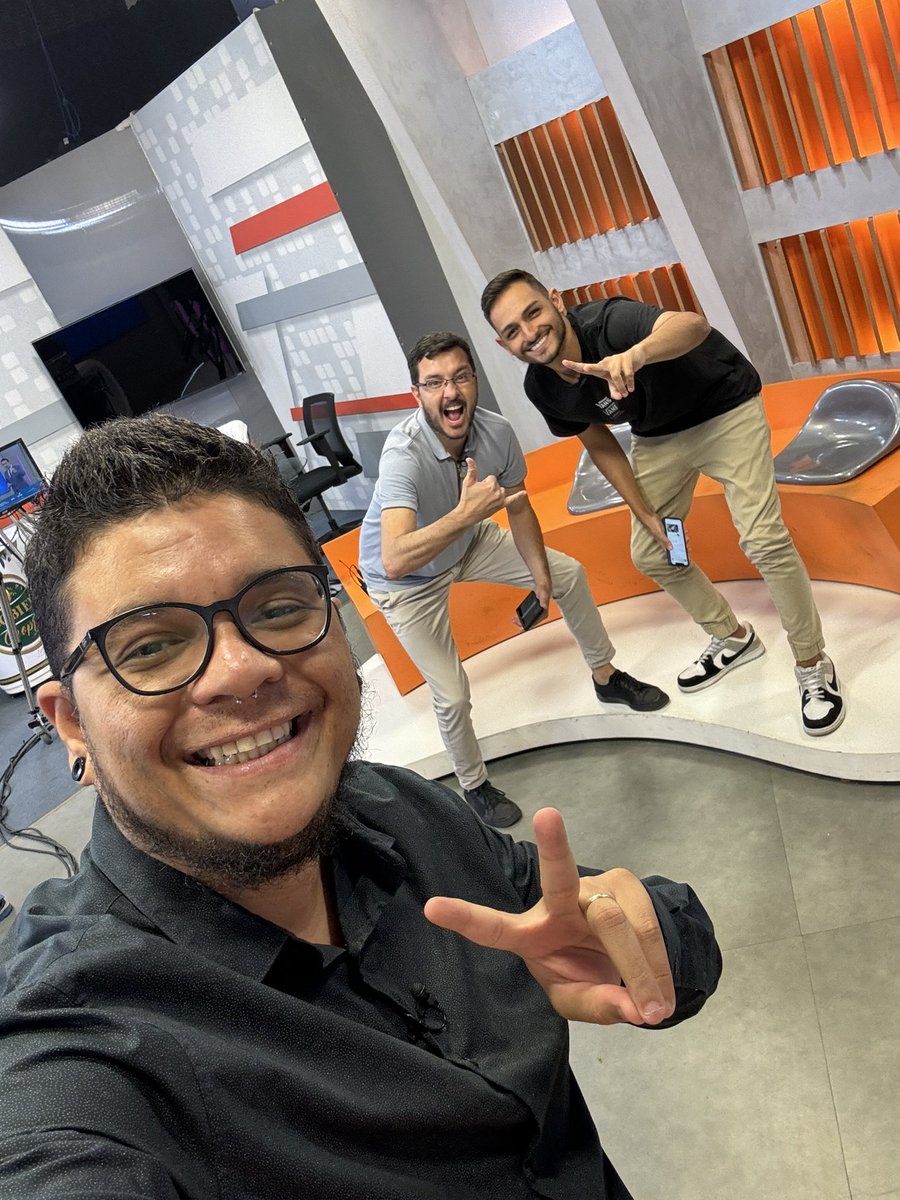 Bastidores 📺 @elton_novais @Gui_alvesc