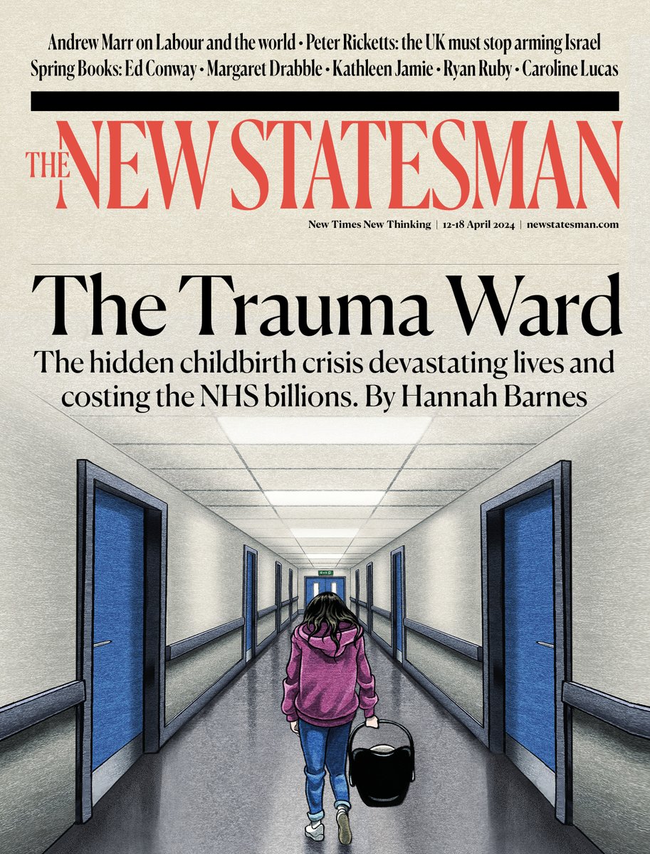 Illustration for the cover of latest @NewStatesman