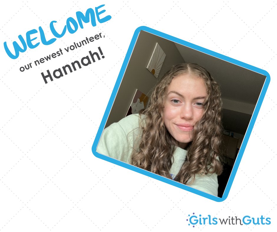 Our #WCW this week is our new Social Media volunteer, Hannah! We are so happy to welcome you to our team.⁠ ⁠An Ulcerative Colitis and ostomy warrior, Hannah is passionate about raising awareness. Learn more about Hannah on her bio page here: ⁠ girlswithguts.org/people/hannah-…