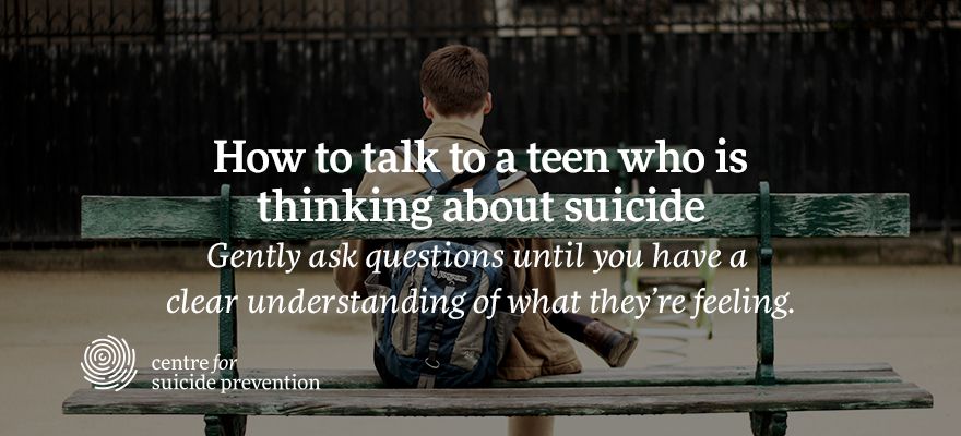 A young person who is thinking of suicide may need help identifying their feelings. In moments of crisis it can be hard for anyone to express themselves. buff.ly/2EkEnT6