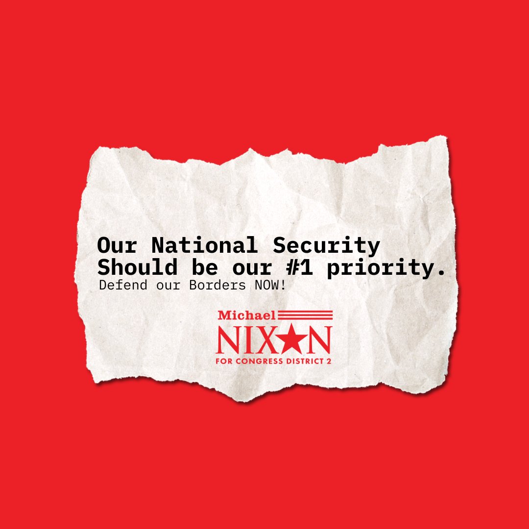 Our national security is non-negotiable. We must prioritize defending our borders and protecting our citizens. It's time to take action and ensure a safer future for all Americans. #DefendOurBorders #NationalSecurity