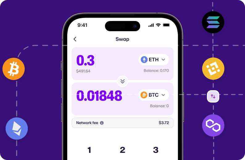 Swap ETH for BTC (and all your other favorites) with our cross-chain swapper! 🔄 Crypto swaps made simple. 🌝 What's your dream pair? 👇