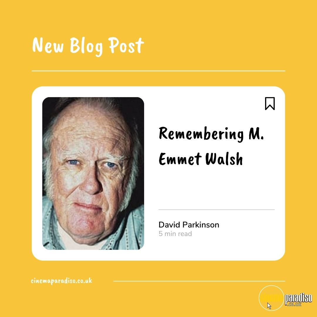 Dying three days short of his 89th birthday, M. Emmet Walsh was one of the finest American character actors of the last five decades. Cinema Paradiso looks back 👉 cinemaparadiso.co.uk/films/collecti… #MEmmetWalsh