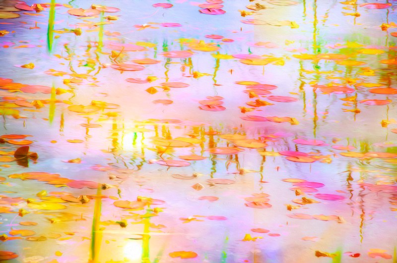 Abstract Waterlilies 2 - Pastel palette, interplay of light and color.
@SaatchiArt
@boldbrush
#AbstractArt #AbstractArtist #Impressionism