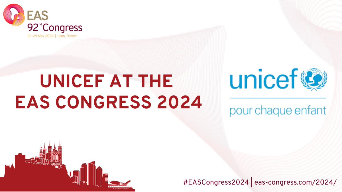🌿 Join us in making a difference at the #EASCongress2024! We're proud to partner with UNICEF for a special sustainability initiative. Donate to UNICEF when using the cloakroom, and the Congress will make an additional contribution. Learn more ➡️ bit.ly/3vTWG2j
