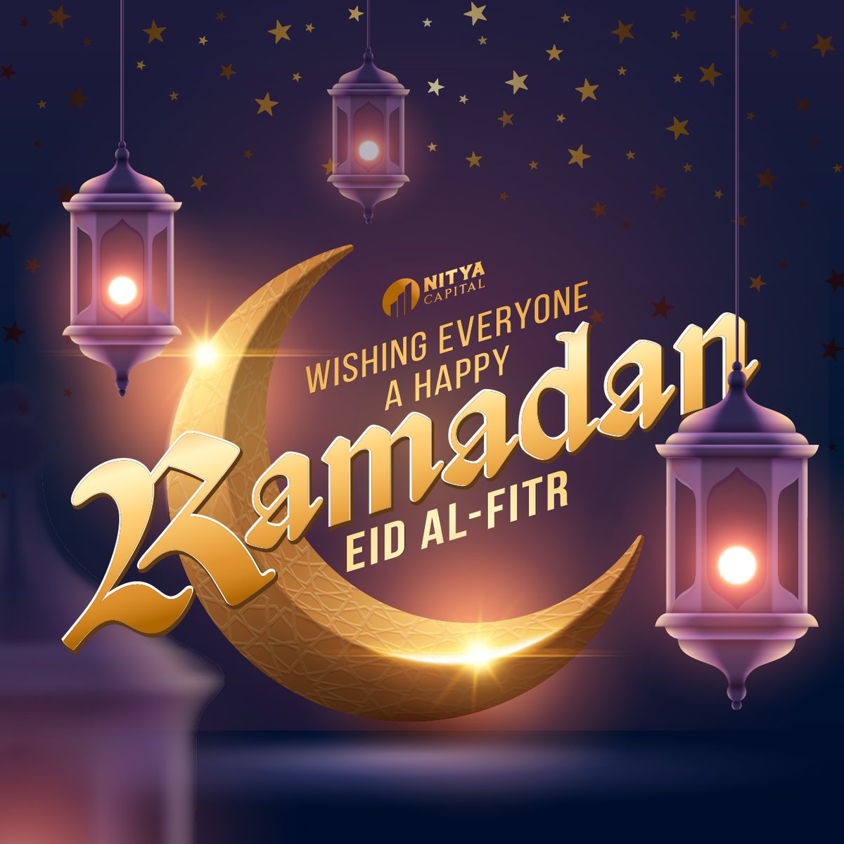 NityaCapital's tweet image. May this Eid-ul-Fitr bring lots of joy, love, success and prosperity to your life. Eid Mubarak! #SpreadLove