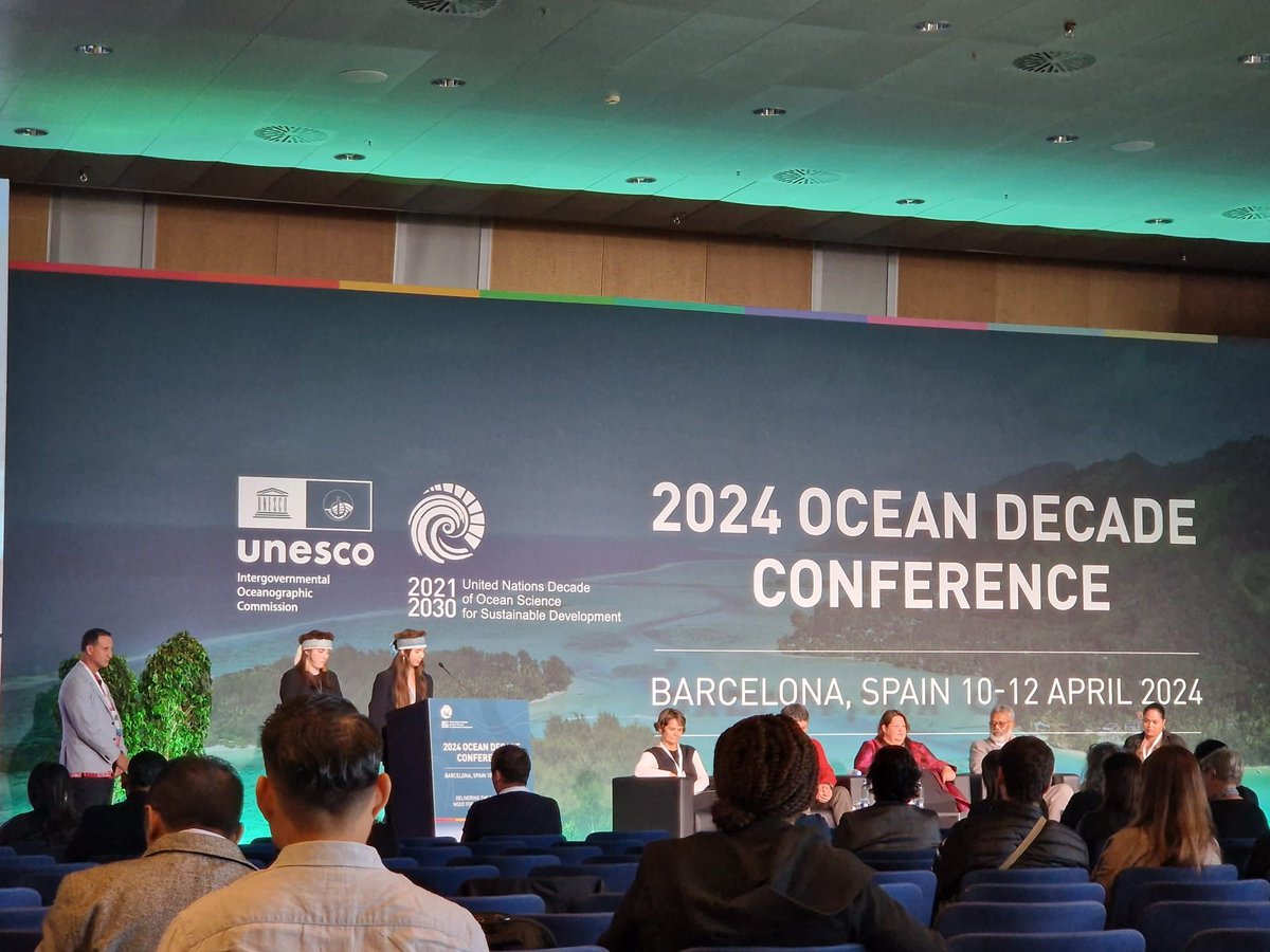Day 1 of the @UNOceanDecade conference has been filled with inspiring scientists and acknowledgement of the need for action. We need to engage at community, national and international levels and make sure no one is left behind in decision making. A very informative day!