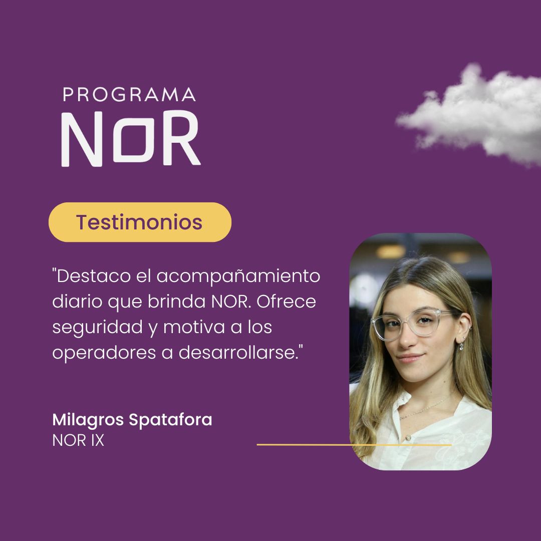 a3mercados's tweet photo. 🚀 ¡Convertite en trader con #ProgramaNOR! 🚀
El #ProgramaNOR es tu puerta de entrada a una carrera llena de posibilidades en el mercado financiero y agropecuario. Te presentamos el testimonio de @spataforamilagr ,una de nuestras participantes de la edición anterior.
¡No dejes pasar esta oportunidad de crecer y desarrollarte en el Mercado de Capitales!
Conocé más en https://t.co/qiEmb7H8aC