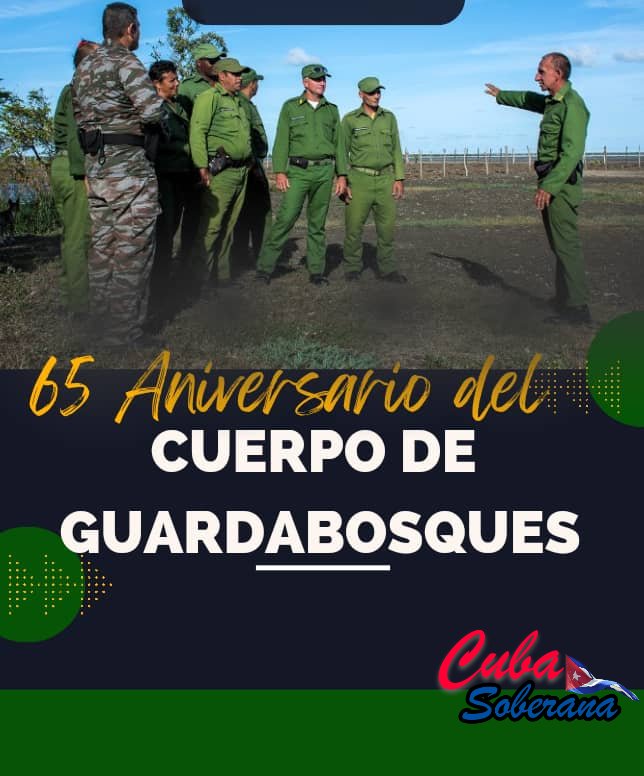 La bella naturaleza cubana, el ecosistema donde todos vivimos, su protección y cuidado. Gracias queridos hombres y mujeres que protegen la vida. Abrazos. #65Aniversario de Cuerpo de Guardabosques #GenteQueSuma