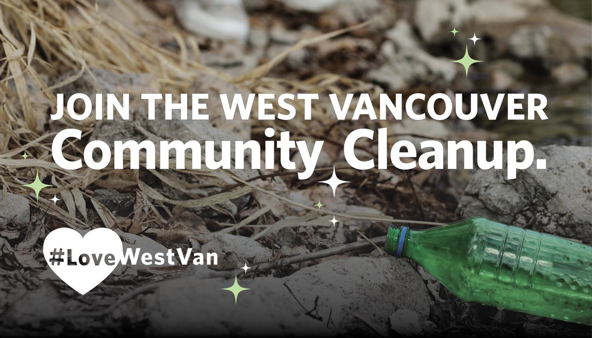 Join us for a group cleanup at Dundarave Beach on Saturday, April 20 at 12 p.m. Make a difference in our community, one piece of litter at a time. Let’s make West Van sparkle! More information: westvancouver.ca/lovewestvan #westvan #dundarave