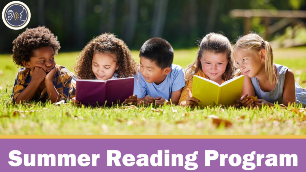 The Speech and Hearing team is hosting a summer reading program for school-age children who have a diagnosis of dyslexia. The program will help children develop language and reading skills. ‼️ Don't delay, register by April 15! : bit.ly/48DI4S9.