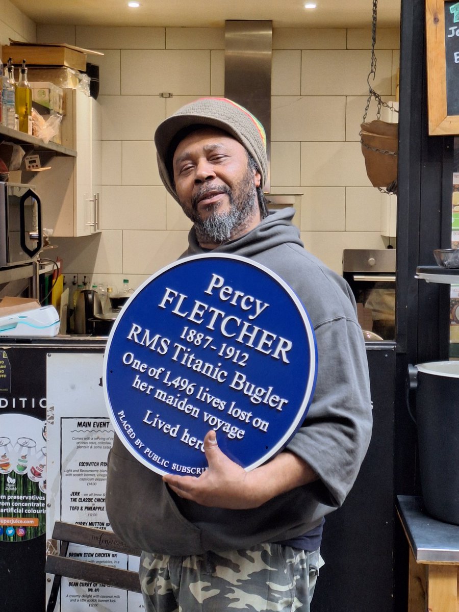 #tooting #Rasta #cycleclub so much love and support for the #percyfletcher #titanic bugler blue plaque 14.04.24 all roads lead to #titanictooting 2 pm history tour 3pm plaque unveiling community event all welcome #peace and #love ❤️💛💚