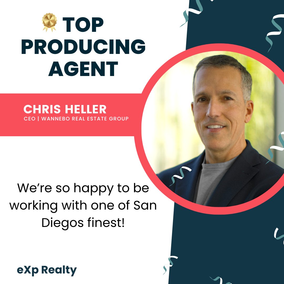 Thrilled to spotlight one of San Diego's finest, Chris Heller! 🌟 A long-time client and an incredible team to work with. Here's to more amazing projects! 🏡💼 #AgentSpotlight #SanDiegoRealEstate #Teamwork #curb360 #sandiegorealtors #sandiegorealty #toprealtor