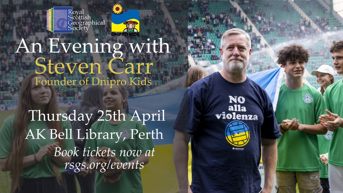 Join us as we host founder of @DniproKids charity for Ukrainian orphans, Steven Carr in Perth this month! Steven will discuss the inspiration behind Dnipro Kids and their role in offering help and practical support. Book tickets now: eventbrite.co.uk/e/an-evening-w…